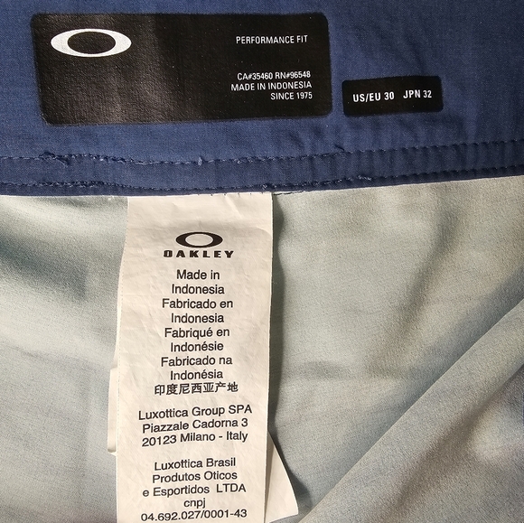 • OAKLEY • 21" CAMOU DEGRADE - BOARDSHORTS - MEN'S - ENSIGN BLUE - Picture 8 of 10